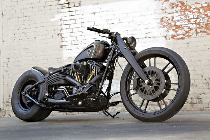 Harley Davidson Softail Rocker Bobber by Rough Crafts