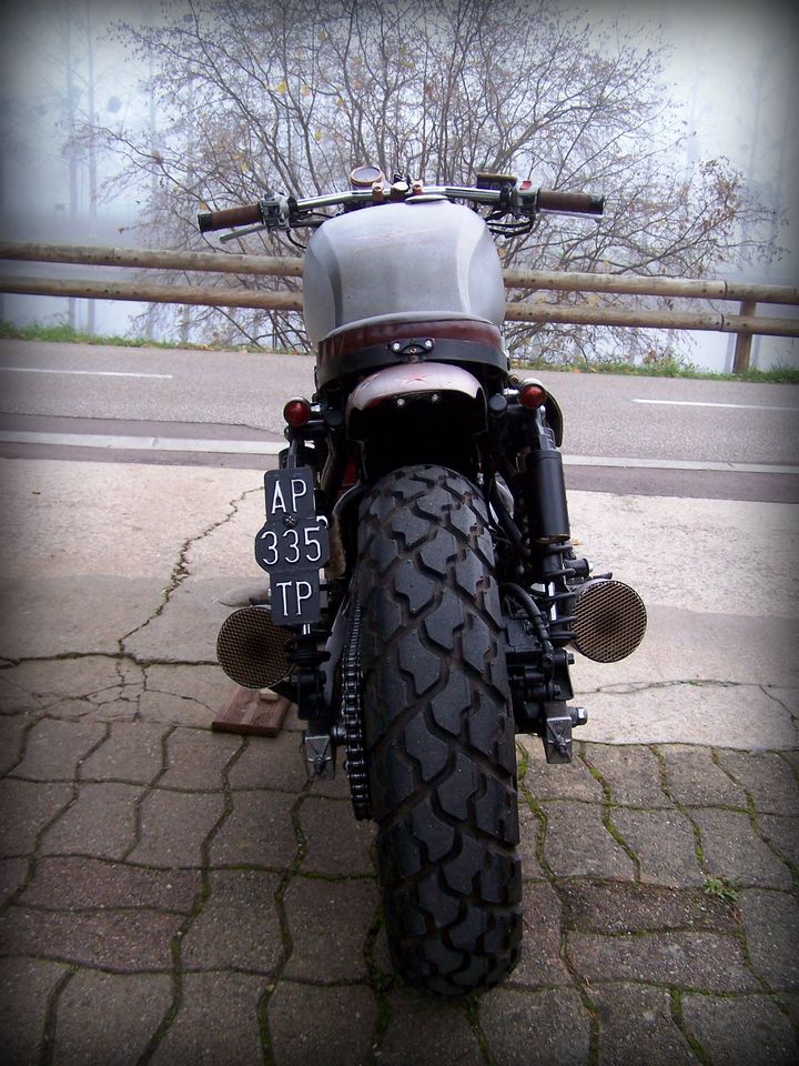 Honda CB750 Seven Fifty Rat Bike "Babushka" - Alex 3