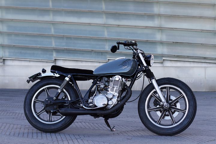 Yamaha SR500 Brat Style by Cafe Racer SSpirit 1