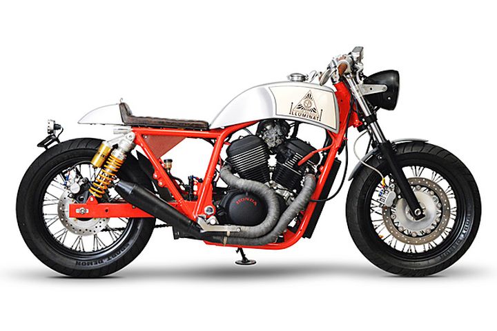 Honda VRX 400 Cafe Racer - Custom Bike World 1