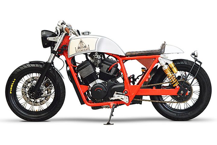 Honda VRX 400 Cafe Racer - Custom Bike World 3
