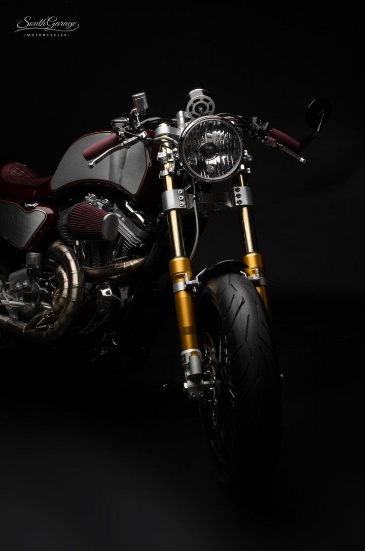 Harley-Davidson Sportster 1200 Cafe Racer - South Garage 2