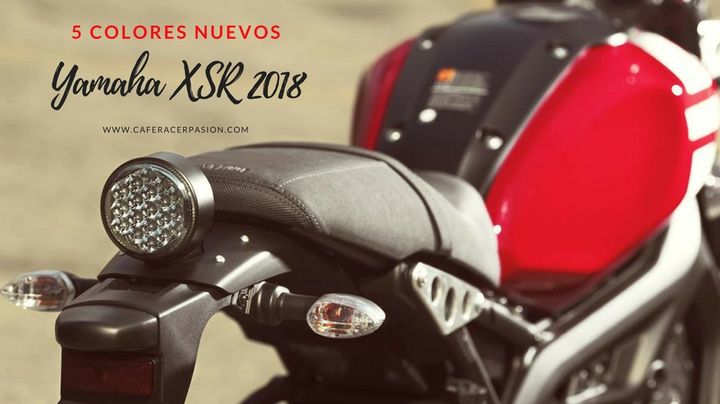 5 colores nuevos para la serie Yamaha XSR 2018